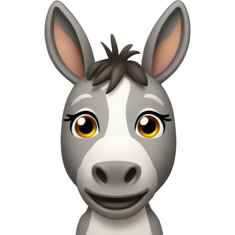 donkey in a dress emoji