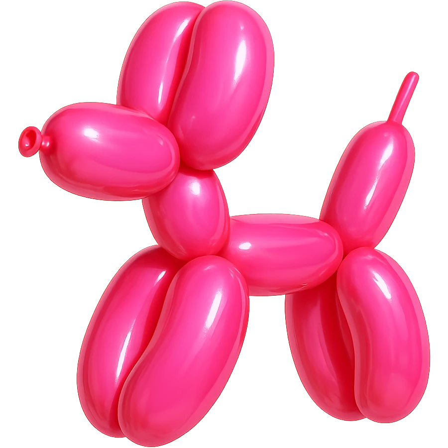 pink balloon emoji