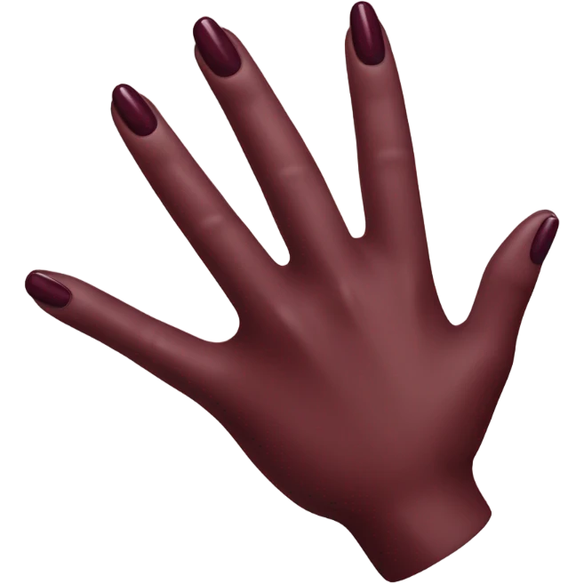 burgundy 💅  emoji
