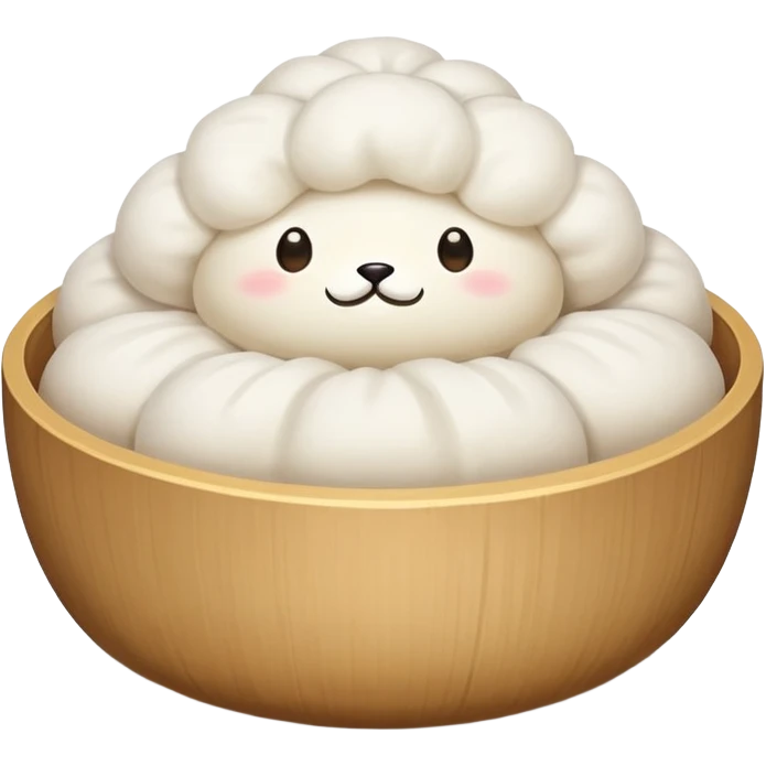 one baozi, chinese food emoji