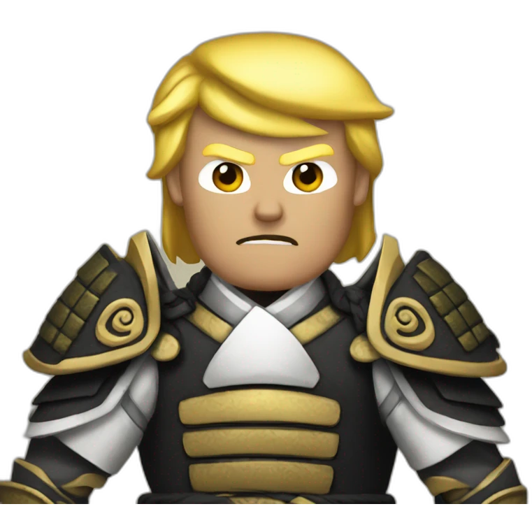 samurai Donald Trump emoji