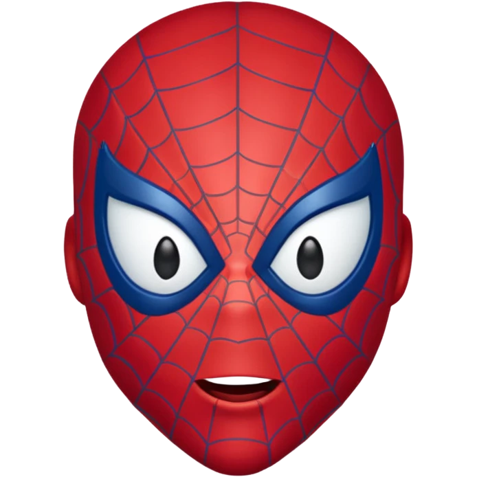 spiderman winking emoji