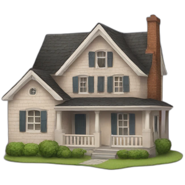 house, where as emoji means cursed emoji