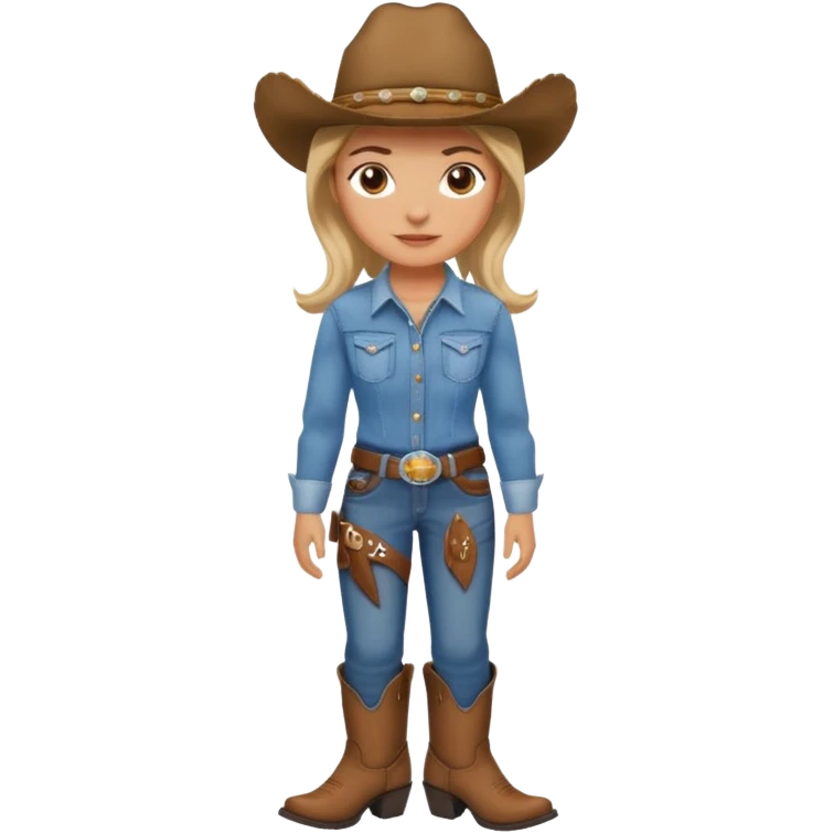 Cowgirl emoji