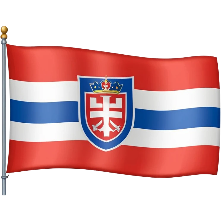 Flag emoji of the Slovak state 1939-1945 emoji
