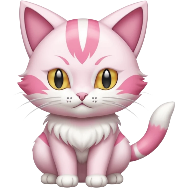 Purugly-Glameow-Skitty-Delcatty-fusion emoji