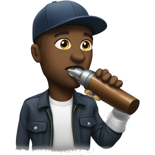 a drill rapper emoji