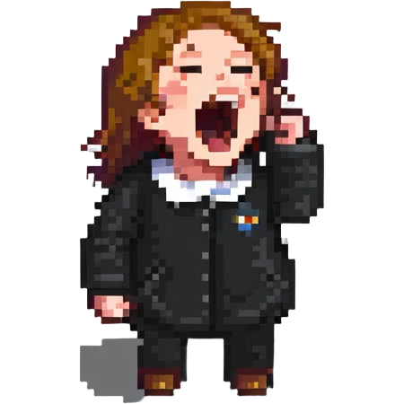 person yawning emoji