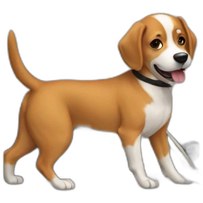 Dog can ride the car emoji