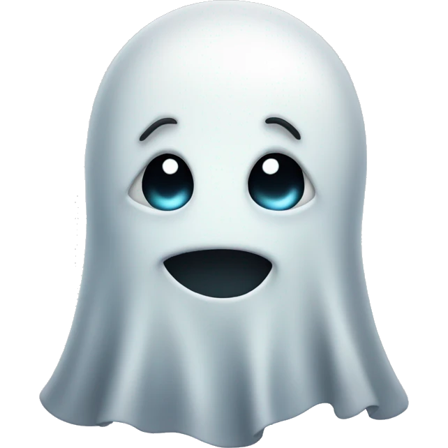 Cute ghost  emoji