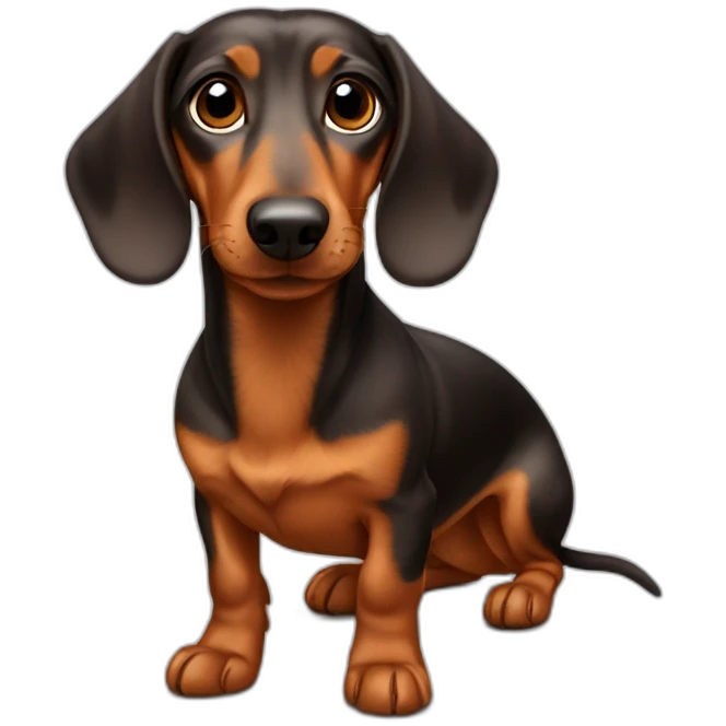 daschund emoji