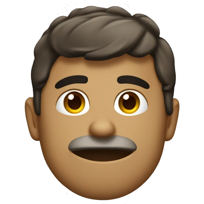 Chico enfadado palabras  emoji
