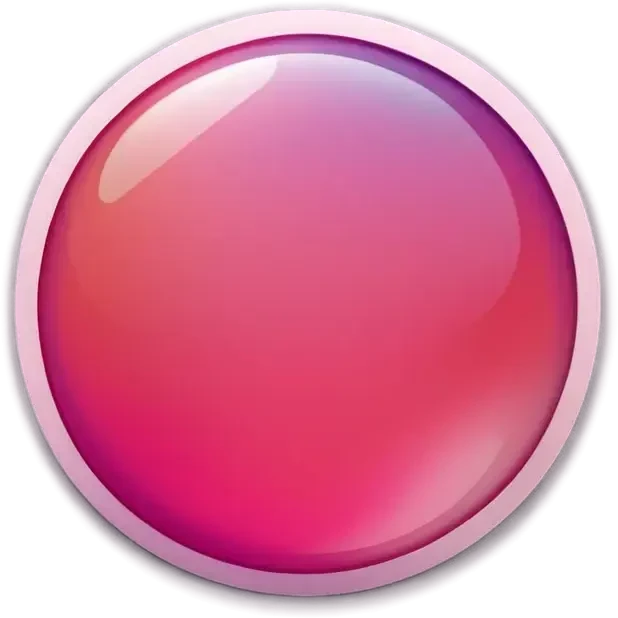 Pink iOS emoji bubble emoji