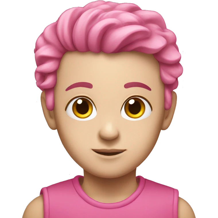 Pink emoji