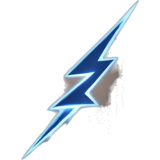 Lightning emoji