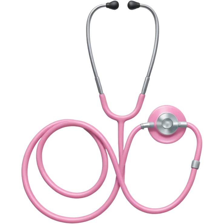 stethoscope, light pink, variation 2 emoji