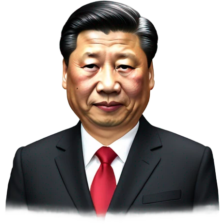 super realistic president xi jin ping emoji