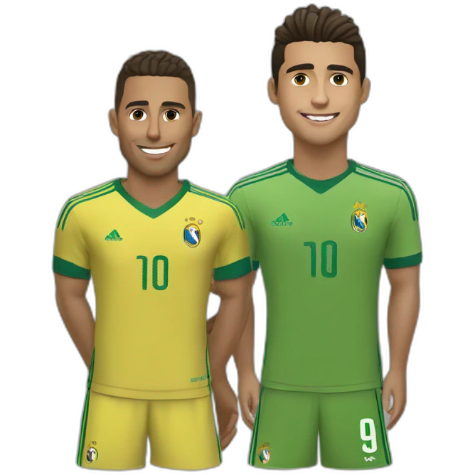 Ronaldo and Massi emoji