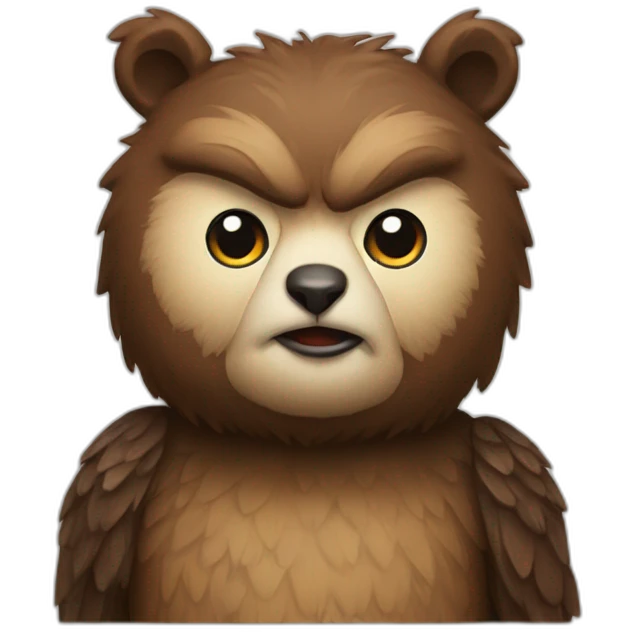 Owl bear emoji