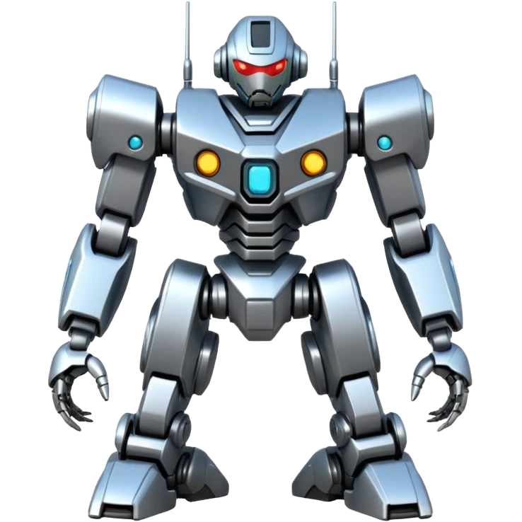 A Japanese mech emoji