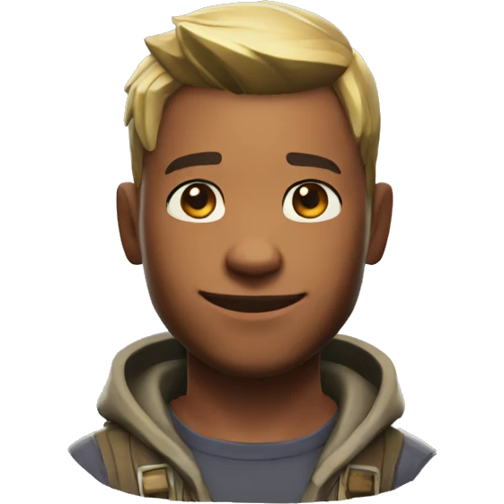 Fortnite default skin emoji