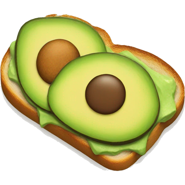 avocado toast emoji