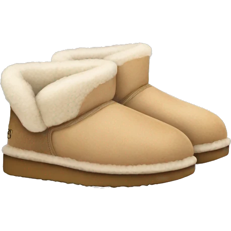 ugg slippers emoji