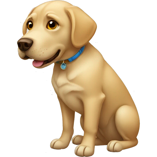 labrador with 6 legs emoji