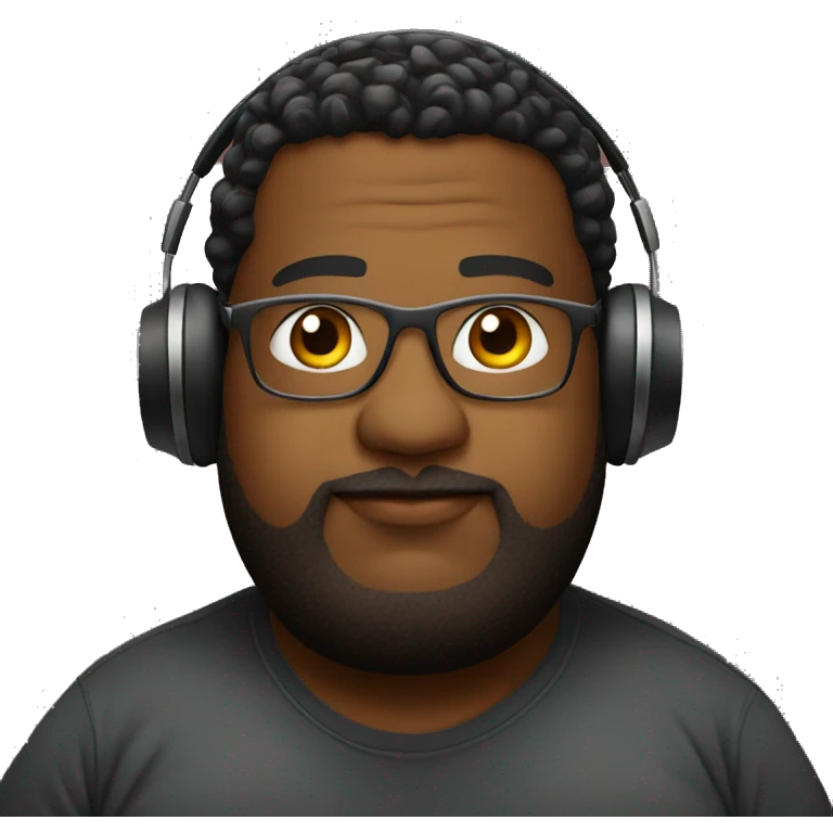 Fat dj emoji