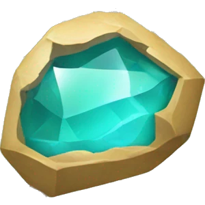 gem with tree branches emoji