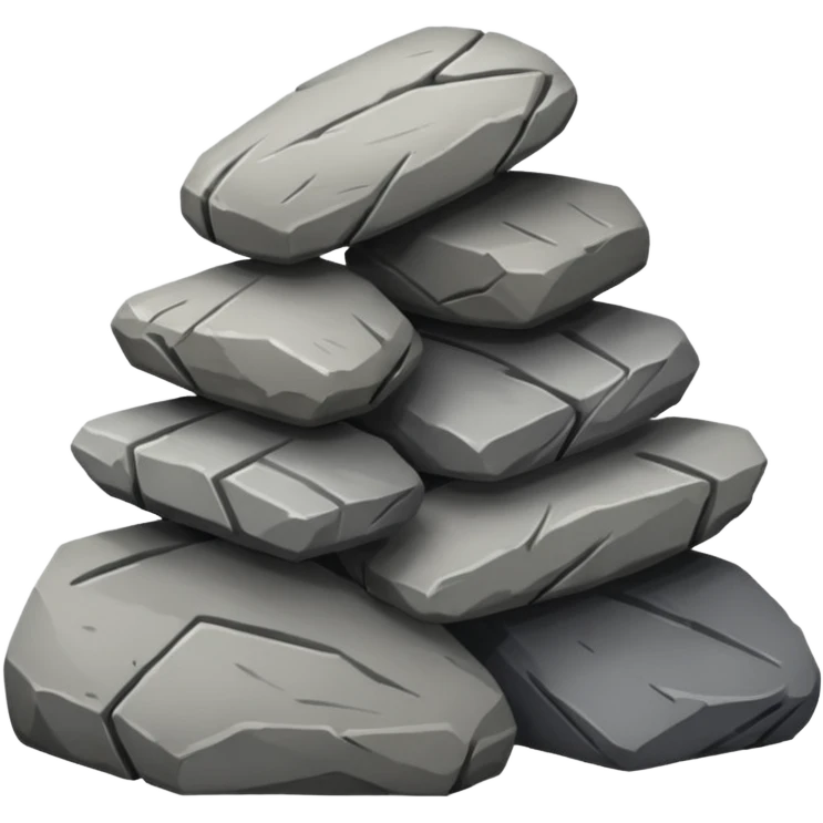 Stone emoji