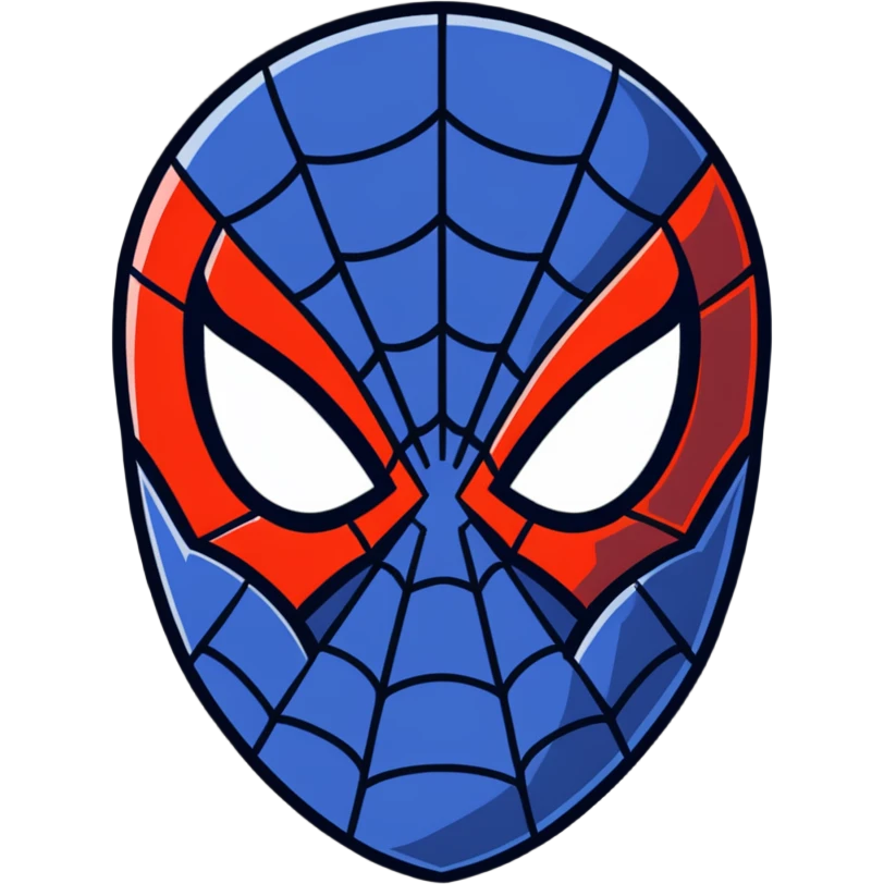 Spider-Man face emoji