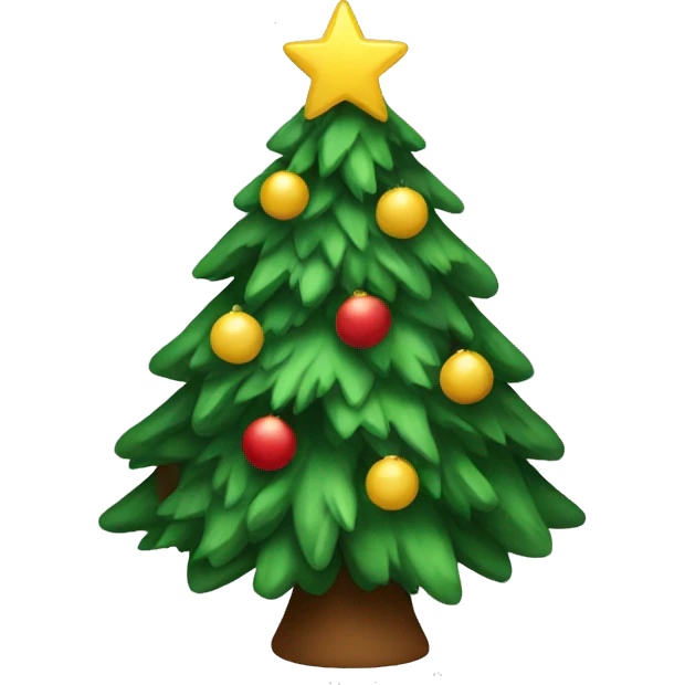 Christmas tree emoji