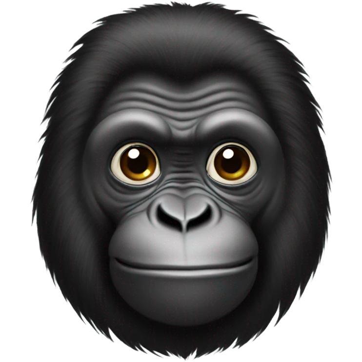 Black orangutan  emoji