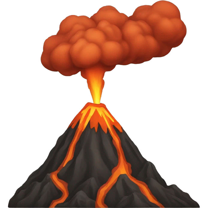 Volcano emoji