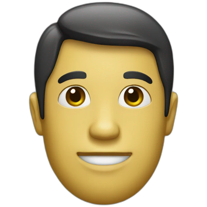 Homme banane emoji