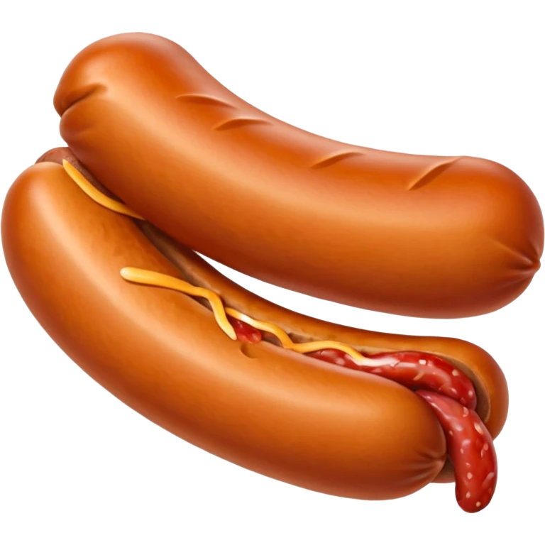 Mouth on sausage emoji