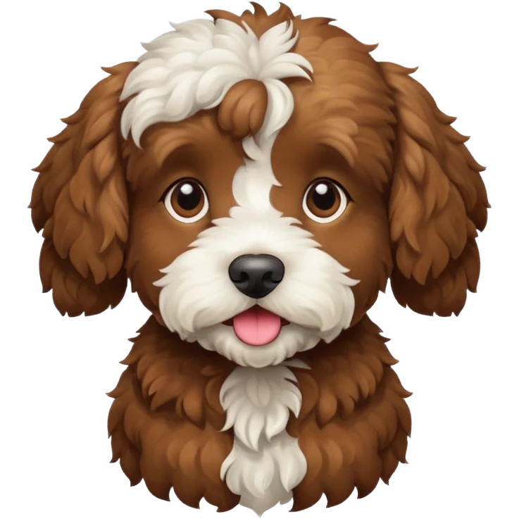 En cockerpoo  emoji