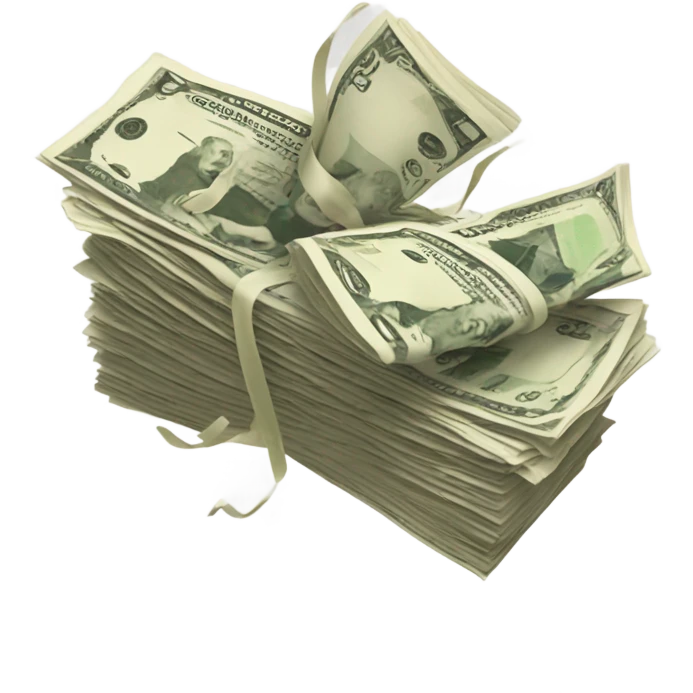 dancing money emoji
