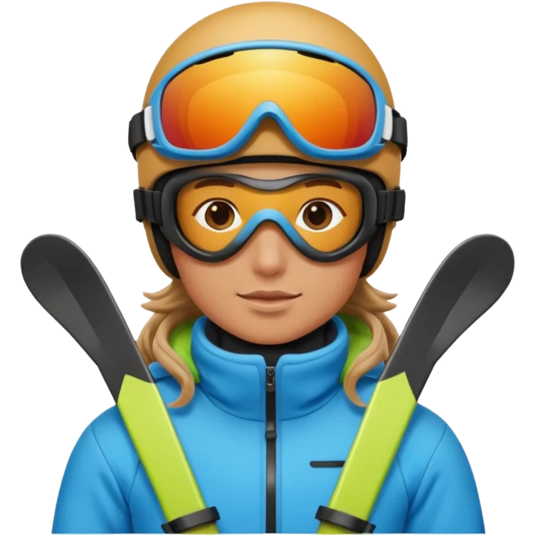A person is skiing on the snow
person emoji