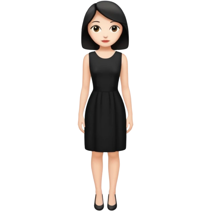 little black dress emoji