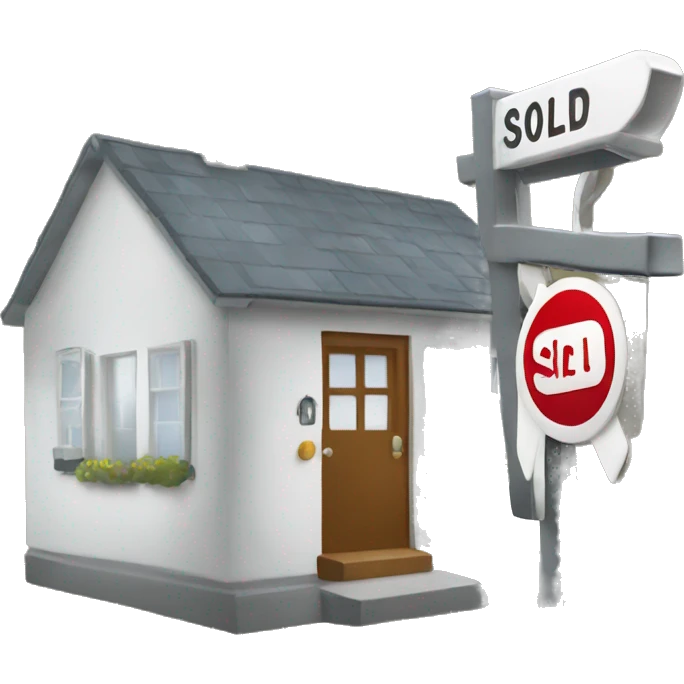 sold sign emoji