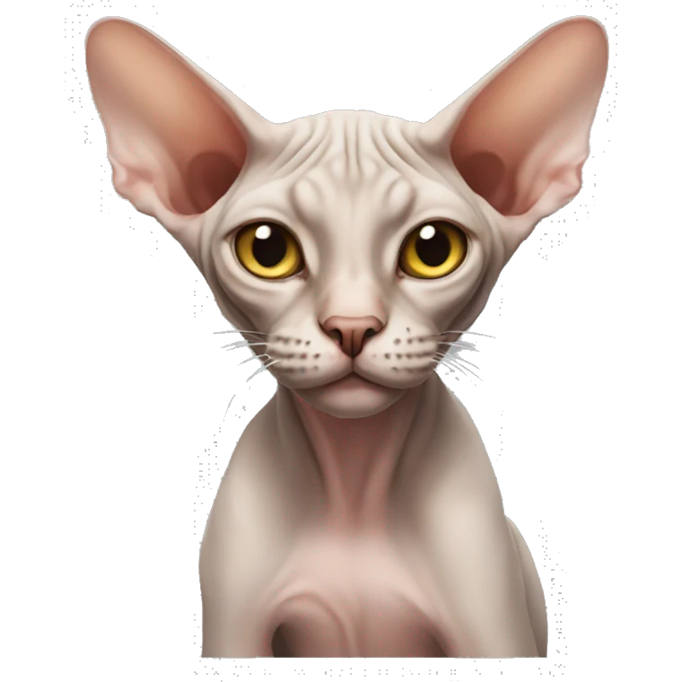 sphynx cat emoji