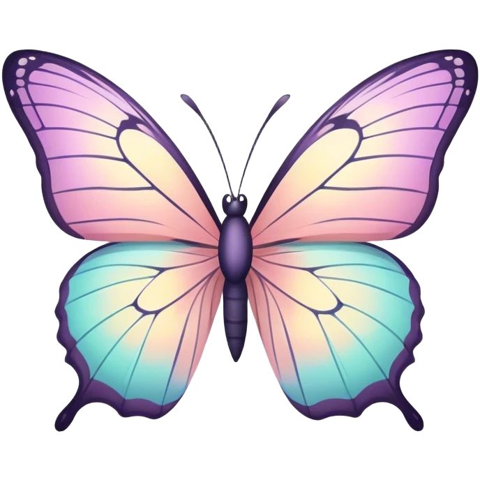 Pastel Butterfly emoji