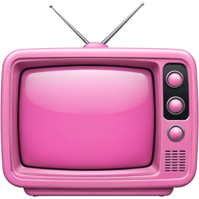 pink tv emoji