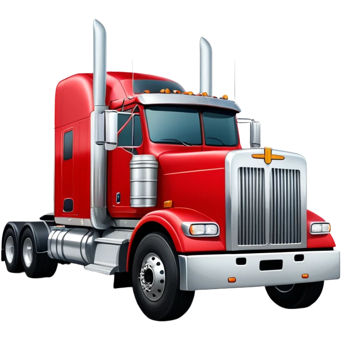 Peterbuilt 18 wheeler  emoji