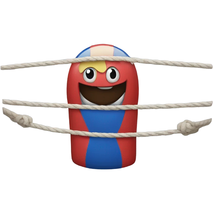 Off the top ropes emoji