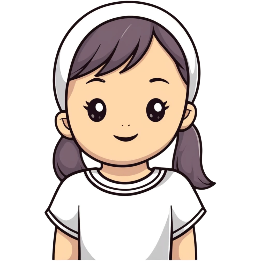 young girl emoji