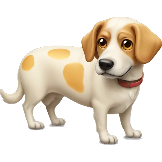 Dog cheese emoji