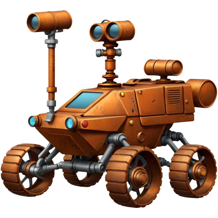 Mars rover emoji